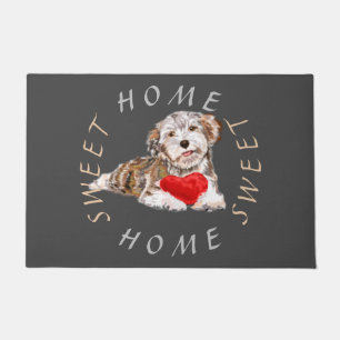 Cute Pet Dog Doormat with Text