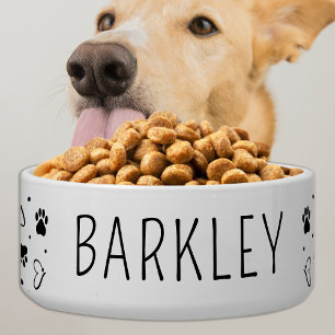 Cute Pet Dog Personalised Puppy Food Water Ceramic