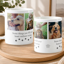 Cute Pet Dog Quote Custom Photo Collage Quote