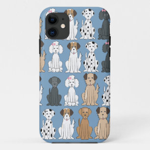 Cute Pet Dog Whimsical Modern Simple Style iPhone 11 Case