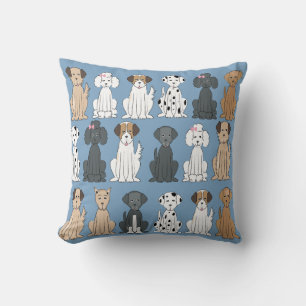 Cute Pet Dog Whimsical Modern Simple Style Cushion