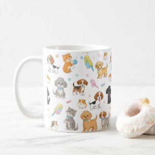 Cute Pet Pattern Mug