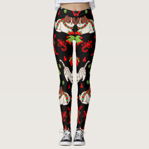 Cute Pet Patterned Christmas Gift Leggings