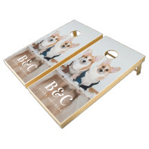 Cute Pet Photo Keepsake Monogram Name 