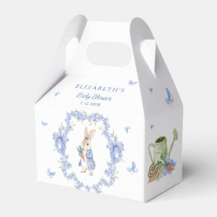 Cute Peter Rabbit Boy Baby Shower Favour Box