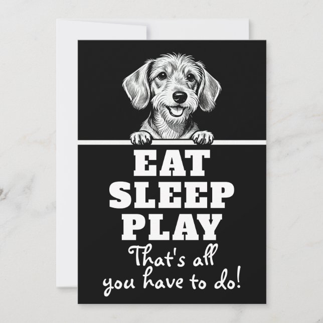 Cute Pets Minimalistic Design - Dog 1 (Front)