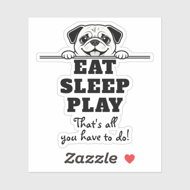 Cute Pets Minimalistic Design - Dog 2 (Sheet)
