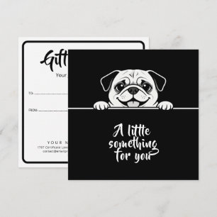 Cute Pets Minimalistic Design - Dog 2 Card