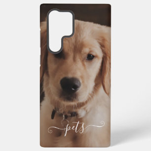 Cute pets photo for remember samsung galaxy case