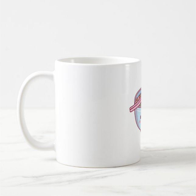 Cute Pho And Lime Doodle  Coffee Mug (Left)