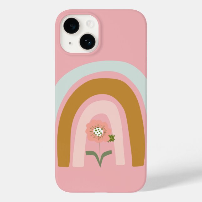 Cute Phone Case for Positive Vibes (Back)