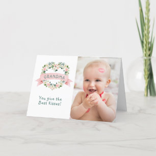 Cute Photo Card For Grandmother on Mother's Day
