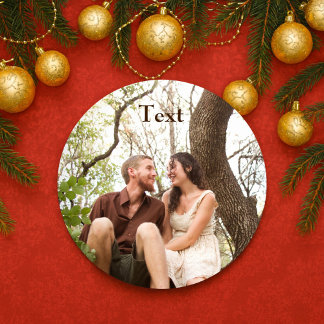 Cute Photo Classic Round Sticker