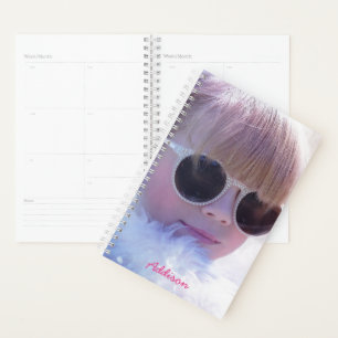 Cute Photo Planner With Hard Cover