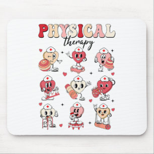 Cute Physical Therapy Valentine's Day Pt Pta Pedia Mouse Pad