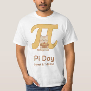 Cute Pi Day Cat Shirt