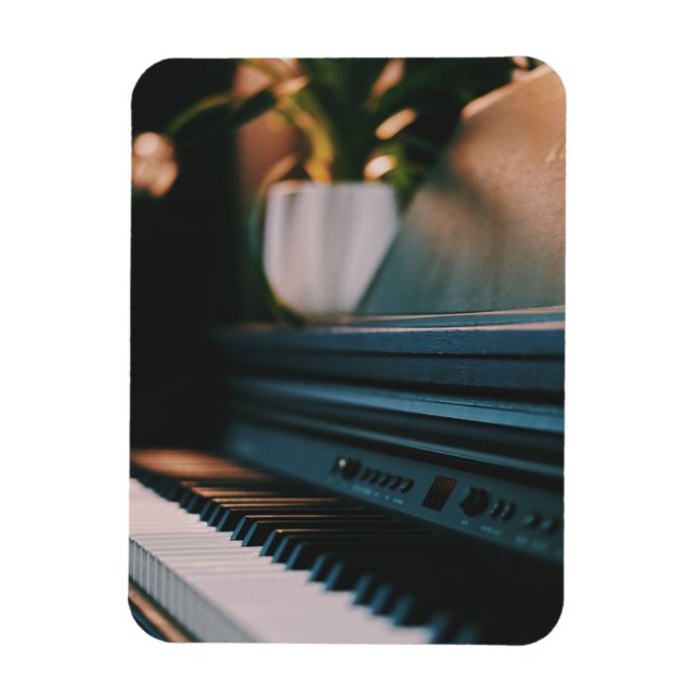 Cute Piano Artwork Magnet (Vertical)