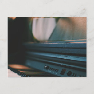 Cute Piano Artwork Postcard