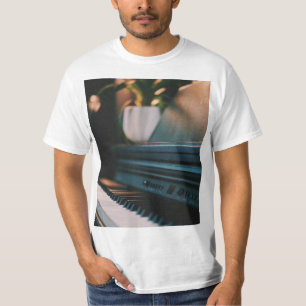 Cute Piano Artwork T-Shirt