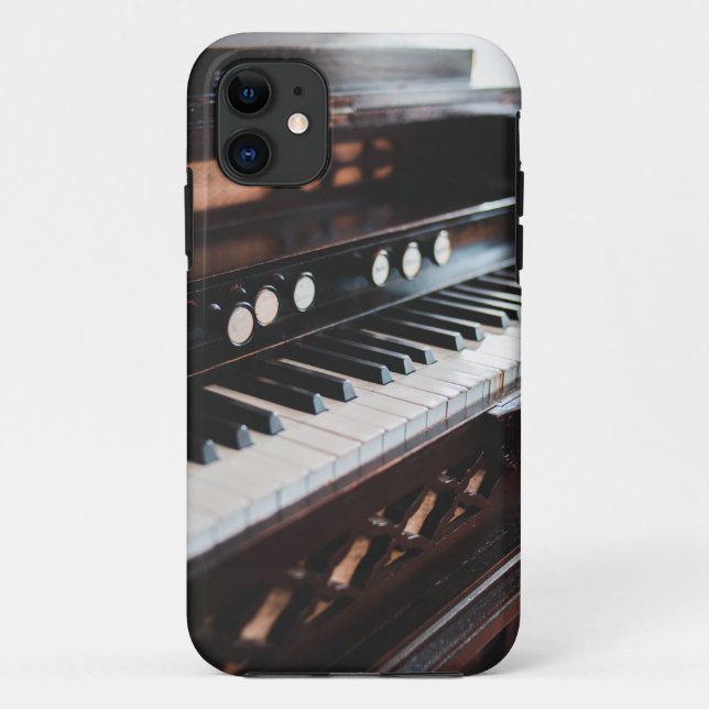 Cute Piano Design Case-Mate iPhone Case (Back)