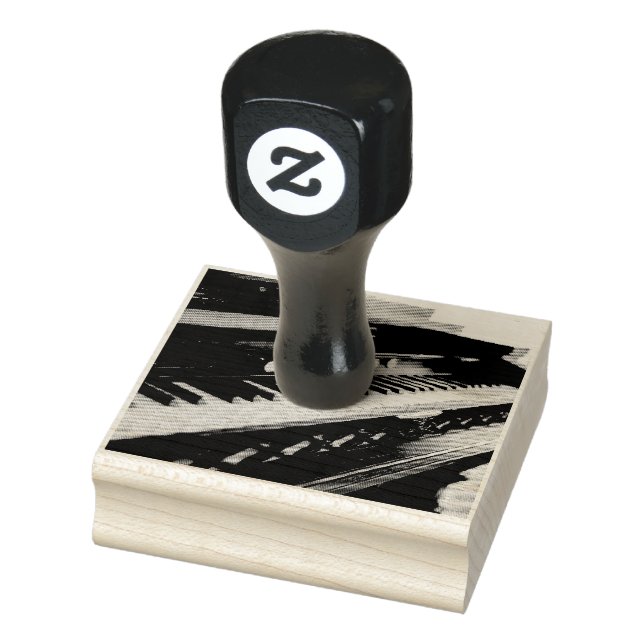 Cute Piano Design Rubber Stamp (Stamp)