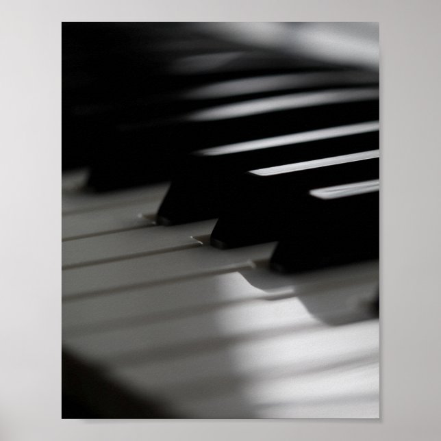 Cute Piano Poster (Front)