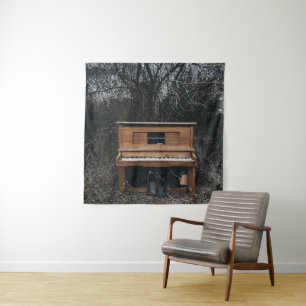 Cute Piano Tapestry