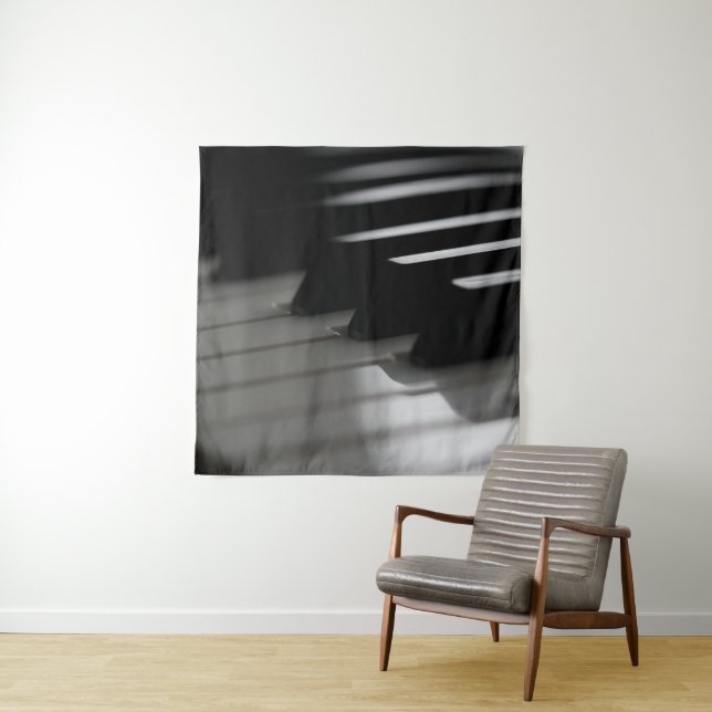 Cute Piano Tapestry (In Situ)