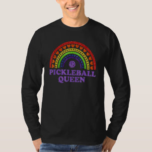 Cute Pickleball Queen Women I Love Pickleball T-Shirt