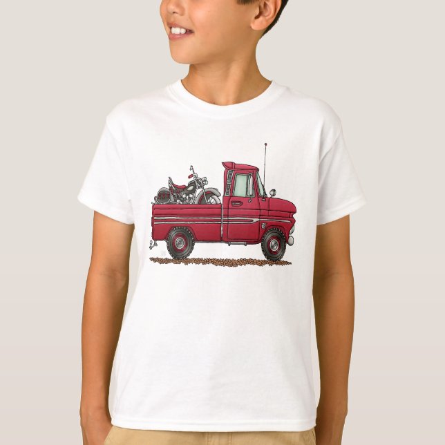 Cute Pickup Cycle T-Shirt (Front)