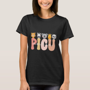 Cute Picu Nurse Paediatrics Intensive Care Unit T-Shirt