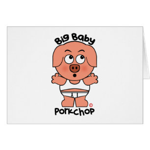 Cute Pig Big Baby Porkchop
