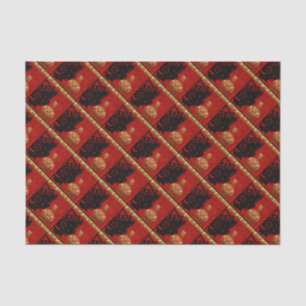 Cute Pig Chinese Year Zodiac Birthday Tissue Paper