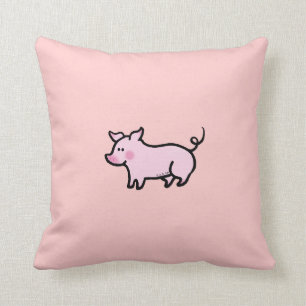 Cute pig cushion