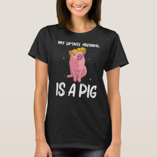 Cute Pig For Men Women Kids Pig Farmer Hog Swine T-Shirt