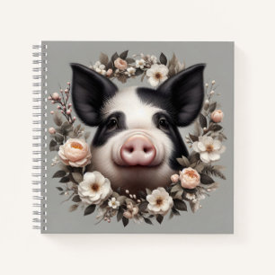 Cute Pig Notebook
