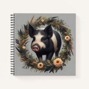 Cute Pig Notebook