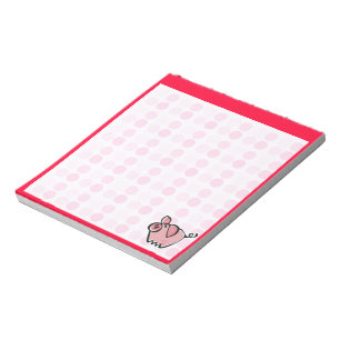 Cute Pig Notepad
