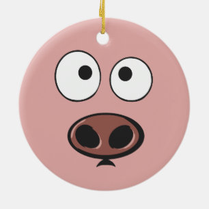 Cute Pig Ornament