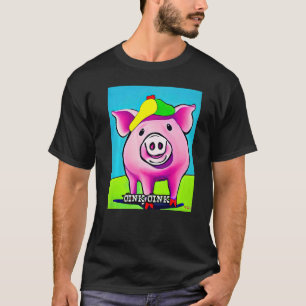 Cute Pig Piggie Oink Oink 13 T-Shirt