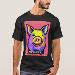 Cute Pig Piggie Oink Oink 13 T-Shirt