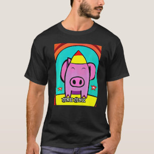 Cute Pig Piggie Oink Oink  14 T-Shirt
