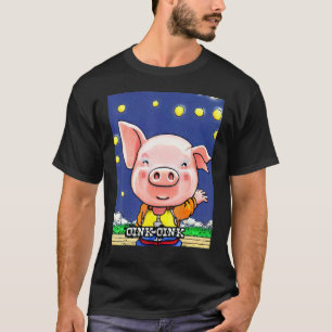 Cute Pig Piggie Oink Oink 16 T-Shirt