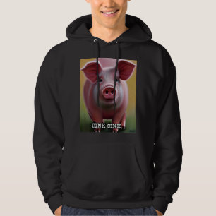Cute Pig Piggie Oink Oink 19 Hoodie