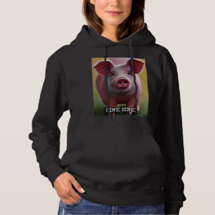 Cute Pig Piggie Oink Oink 19 Hoodie