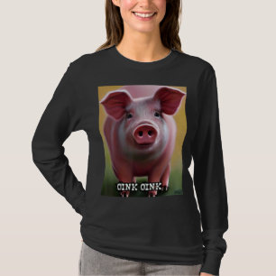Cute Pig Piggie Oink Oink 19 T-Shirt