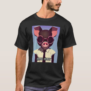 Cute Pig Piggie Oink Oink 21 T-Shirt