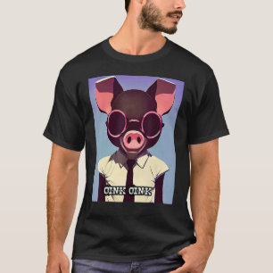 Cute Pig Piggie Oink Oink 24 T-Shirt