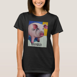 Cute Pig Piggie Oink Oink 42 T-Shirt