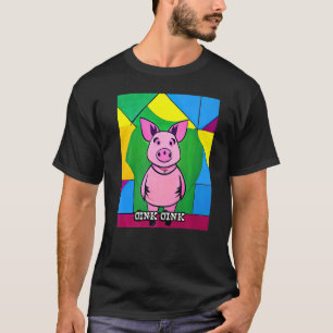 Cute Pig Piggie Oink Oink 43 T-Shirt